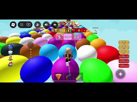 Видео: Бег из цветных блоков🌈🌈