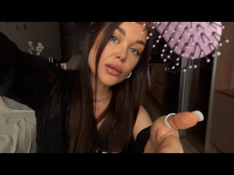 Видео: АСМР шепот ✨ухаживаю за твоими волосами ✨ролевая игра