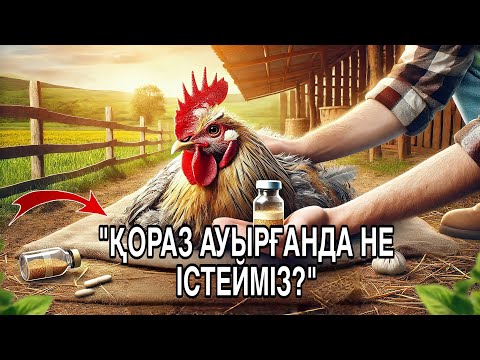 Видео: "ҚОРАЗ АУЫРСА НЕ ІСТЕУ КЕРЕК? ТАУЫҚТЫ ЕМДЕУ ЖОЛДАРЫ"