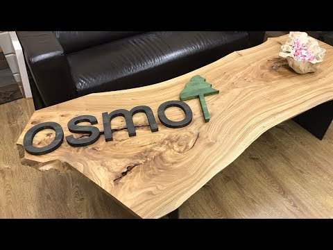 Видео: Покраска слэба из карагача маслом с твердым воском Osmo | Vasheka