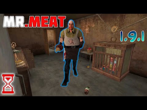 Видео: Нападение Мистера Мита при подъёме клетки | Mr. Meat 1.9.1