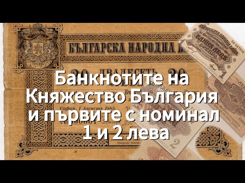 Видео: Банкнотите на Княжество България и за първите хартиени 1 и 2 лева - разговор с Евлоги Динчев
