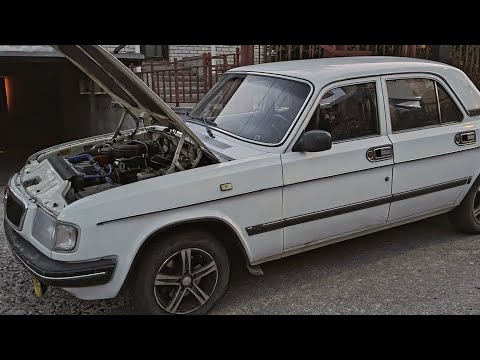 Видео: Волга съ новымъ карбюраторомъ.