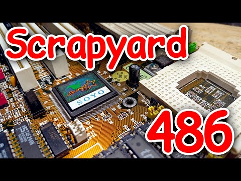 Видео: Ремонт, тестирование и разгон материнской платы 486: Soyo SY-030H