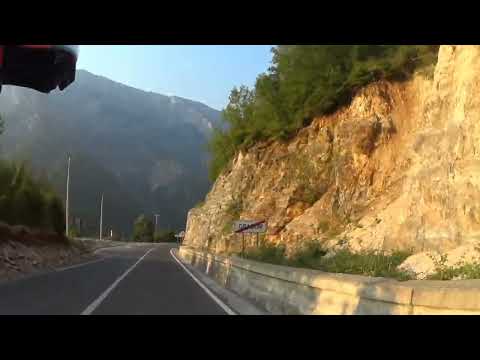 Видео: прохода Вермош - Албания