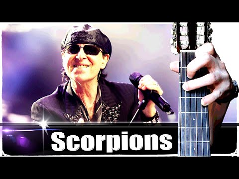Видео: Scorpions - Lonely Nights на Гитаре + РАЗБОР
