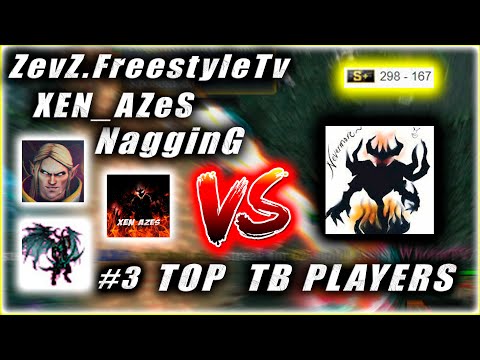 Видео: XEN_AZeS + NagginG + Zevz.FreestyleTV VS WhoiimTV and TOP TB Players | Битва за "Имя"  Вс ЧСВ