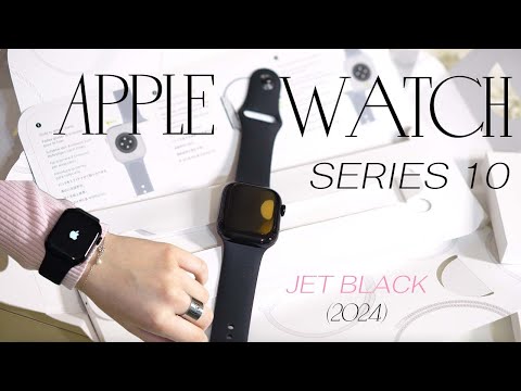 Видео: Apple Watch Series 10 Jet Black 42 мм ⌚/ Новые эпл вотч/ распаковка покупки / unpacking