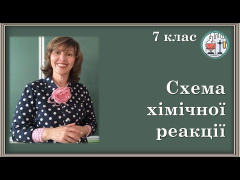 Видео: 🟡7_22. Схема хімічної реакції