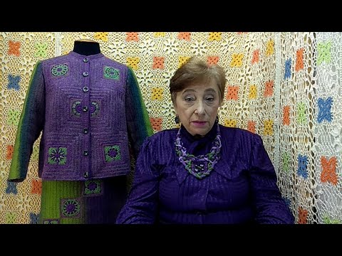 Видео: Костюм "Африка". Мастер-класс по вязанию крючком от О. С. Литвиной.