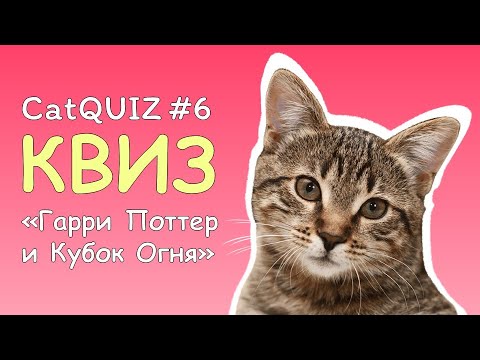 Видео: CatQUIZ #6 Гарри Поттер и Кубок Огня | КВИЗ