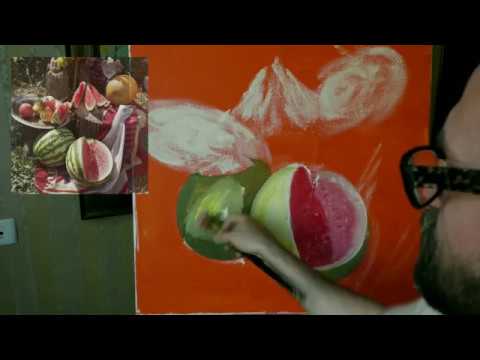 Видео: Клапоух Юрий. Арбузы. Часть 1. Приглашаю на сайт http://klapouh.com/gallery