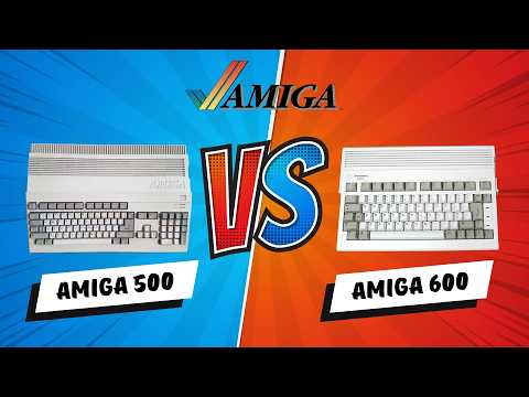 Видео: В чем разница между Amiga 500 и Amiga 600?