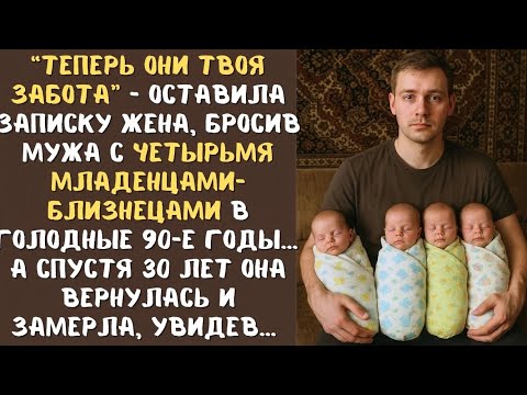 Видео: Она оставила записку: «Теперь они твоя забота»… Но он сделал невозможное