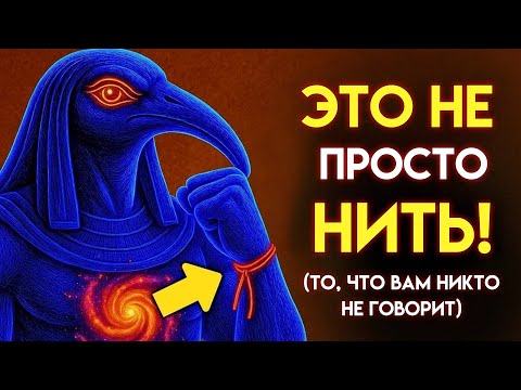 Видео: Это самый тёмный секрет Тота: что произойдёт, если носить эту красную нить на левом запястье