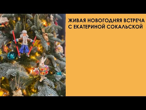 Видео: Живая новогодняя встреча с Екатериной Сокальской