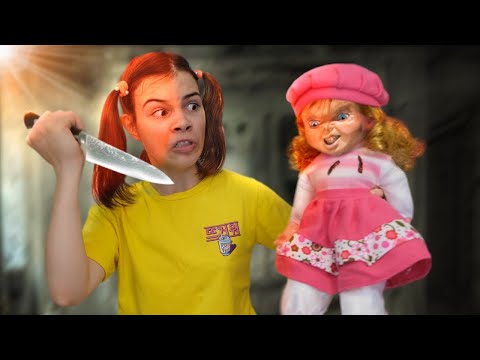 Видео: Злая страшная кукла стала еще опаснее. Страшные страшилки 2