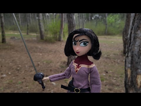 Видео: Обзор на куклу от disney Кассандра💕 | Рапунцель: новая история |