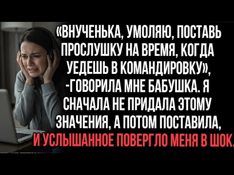 Видео: Бабушка просила поставить прослушку. Я согласилась — и услышанное повергло меня в шок.