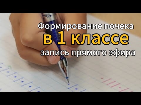 Видео: Формирование почерка в 1 классе