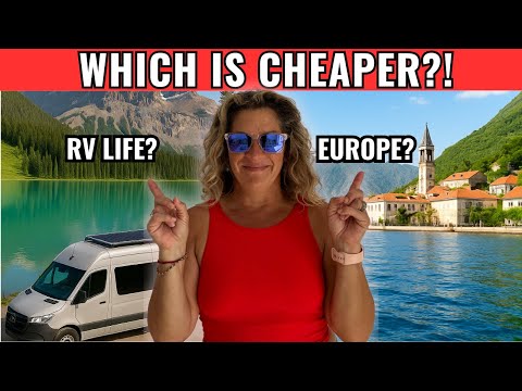 Видео: Мы сравнили стоимость жизни за границей и в автодоме… и результаты нас потрясли 😳