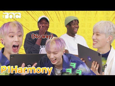 Видео: Напряженная игра в телепатию с P1Harmony (피원하모니) | Taste of Culture