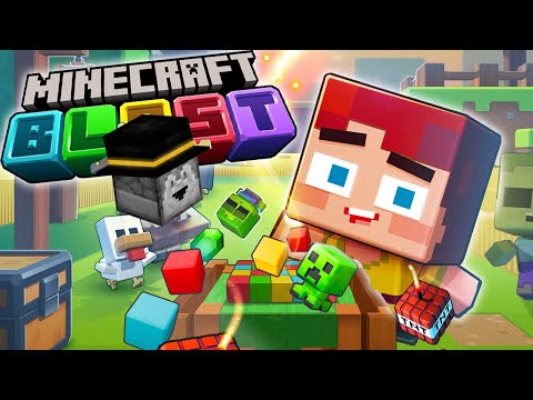 Видео: ПУГОД СМОТРИТ: Minecraft BLAST - Новая Игра от MOJANG