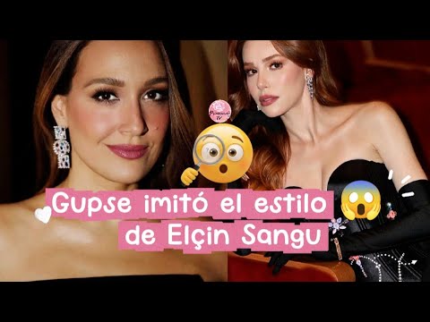 Видео: Жена Барыша Ардуча, Гюпсе, подражала Эльчин Сангу на красной дорожке