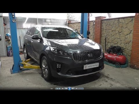 Видео: Профилактика полного привода на Киа Соренто Прайм 2,2  Kia Sorento Prime 2018