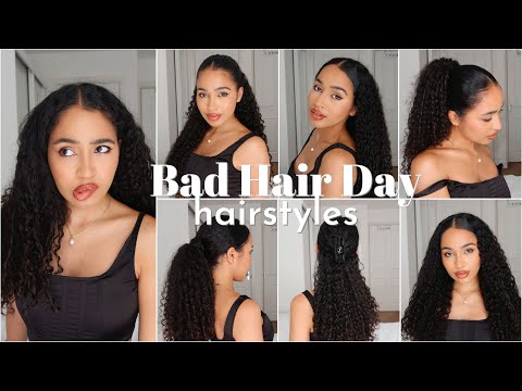 Видео: Быстрые кудрявые прически для волос, которые были собраны в пучок несколько дней! Лето 2021