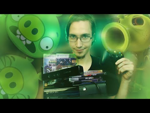 Видео: МОЁ ДЕТСТВО — PvZ, XBOX 360, ANGRY BIRDS — ЧУДО KINECT