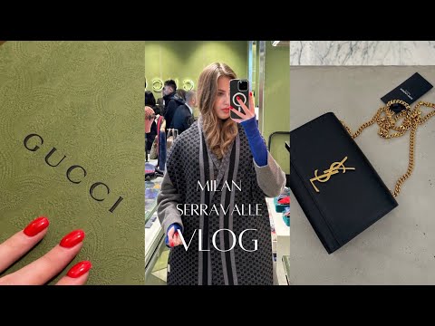 Видео: VLOG: Шоппинг в Милане. Аутлет Серравалле. Рождественские скидки.