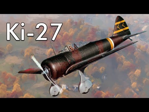 Видео: Ki-27 — сверхманевренный японский истребитель