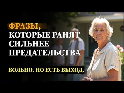 Видео: МУДРАЯ женщина должна ЗНАТЬ эти 5 ФРАЗ ДЕТЕЙ, которые  РАНЯТ сильнее предательства