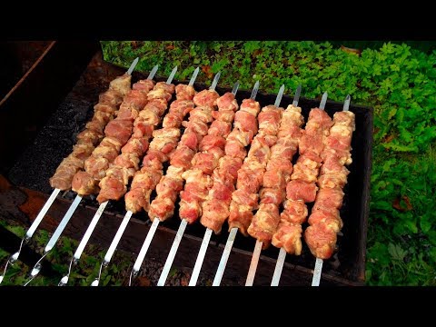 Видео: Сравнение Шашлыков; Шашлык с луком на терке и Шашлык с резаным луком