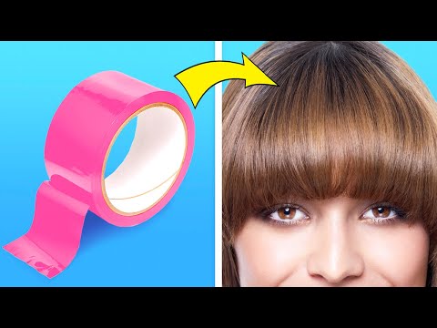 Видео: Крутые лайфхаки для волос, чтобы изменить стиль || Бьюти лайфхаки и преображения
