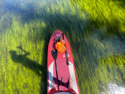 Видео: Обзор марштура на Sup board Санкт-Петербург. ЮГ по реке Оредеж от Сиверской до Белогорка.