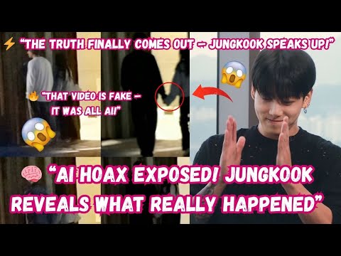 Видео: 🕊️ Not Me — Эмоциональная позиция Чонгука против скандала с дипфейками ИИ, который потряс K-Pop 🕊️