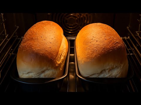 Видео: Мука и вода! Мой новый, вкусный, пушистый хлеб! Боже, как это вкусно! ХЛЕБ как в магазине