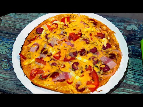 Видео: Пицца за 5 минут на сковороде без возни с тестом.