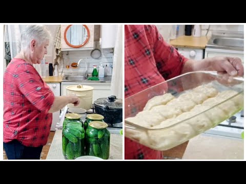 Видео: "Жизнь на пенсии".. Вот что значит не одна дома. 