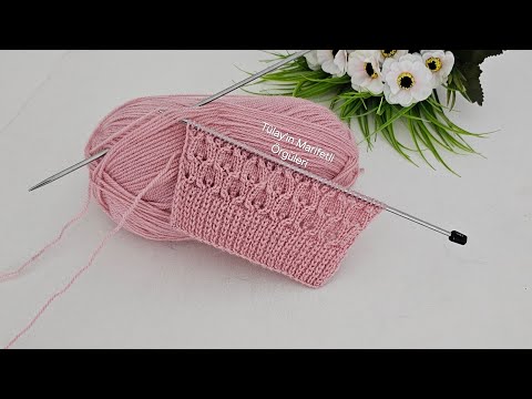Видео: Ого🧶Простая модель вязания жилета, шали и блузки на двух спицах