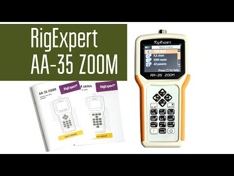 Видео: RigExpert AA-35 ZOOM Малогабаритный антенный анализатор КВ диапазона. Обзор.