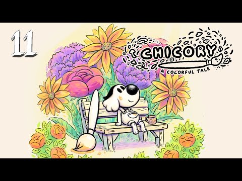 Видео: Chicory A Colorful Tale ПРОХОЖДЕНИЕ - 11: ENERGOS - Жуки-краскоеды