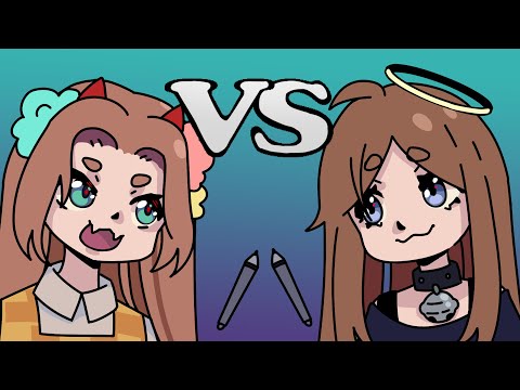 Видео: ДОБРЫЙ VS ЗЛОЙ ХУДОЖНИК feat. Tapok | разговорный speedpaint