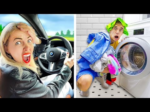Видео: На 24 ЧАСА ОБМЕНЯЛИСЬ ДЕЛАМИ! ЖЕНА vs МУЖ!