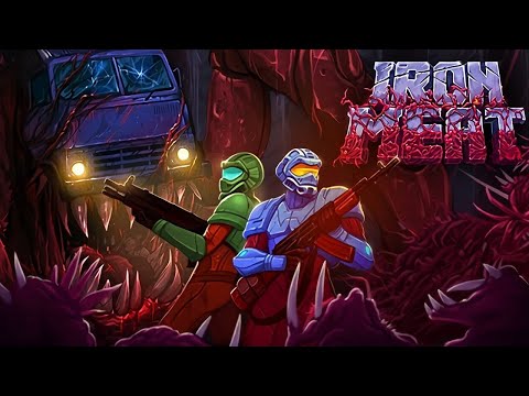 Видео: Iron Meat == Очередной шедевр (Полное прохождение)