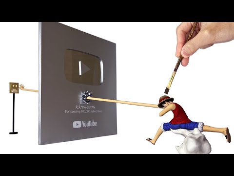 Видео: ВАН ПИС　Я создал героя Луффи(Серебряная награда)