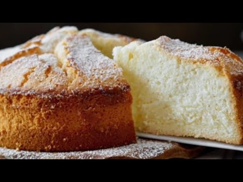 Видео: Пища Ангелов(Angel food cake).Бисквит без муки ,который покорил весь мир!