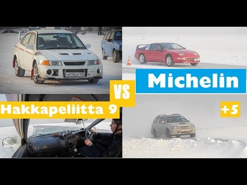 Видео: Vlog  Michelin X-ICE North 4 везет  hakkapeliitta 9 4 секунды на любой машине в Winter time attack